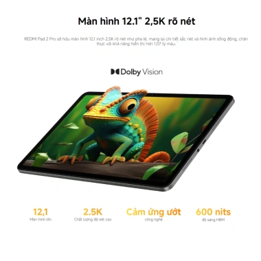 Máy Tính Bảng Xiaomi Redmi Pad 2 PRO 6/128 - 8/256GB Nguyên Seal, Bảo Hành 18 Tháng, Giá 7,3 Triệu