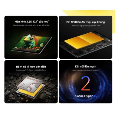 Máy Tính Bảng Xiaomi Redmi Pad 2 Pro 6GB/128GB Chính Hãng – BH 18 Tháng, Giá 7.099.000 2 Máy Tính Bảng Xiaomi Redmi Pad 2 Pro 6GB/128GB Chính Hãng – BH 18 Tháng, Giá 7.099.000 2
