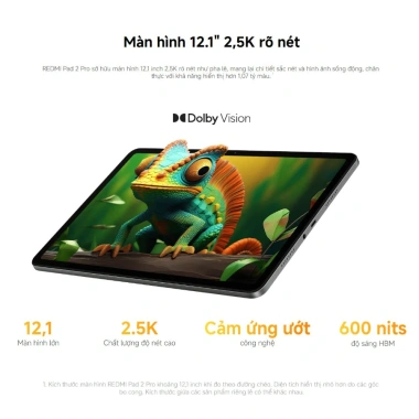 Máy Tính Bảng Xiaomi Redmi Pad 2 Pro 6GB/128GB Chính Hãng – BH 18 Tháng, Giá 7.099.000 3 Máy Tính Bảng Xiaomi Redmi Pad 2 Pro 6GB/128GB Chính Hãng – BH 18 Tháng, Giá 7.099.000 3