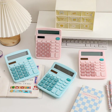 Máy tính bỏ túi BEYOU cho học sinh - Dễ thương, siêu nhẹ, pin lâu, chỉ 67.925₫