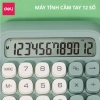 Máy Tính Cầm Tay 12 Số Deli Cao Cấp - LCD Chất Lượng, Giá Ưu Đãi 259k cho Văn Phòng 4