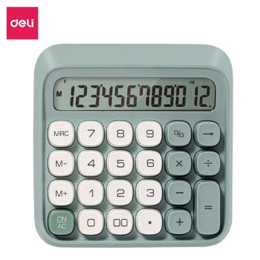 Máy Tính Cầm Tay 12 Số Deli Cao Cấp - LCD Chất Lượng, Giá Ưu Đãi 259k cho Văn Phòng 8