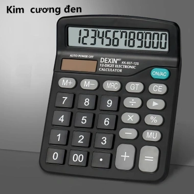 Máy tính cầm tay mini bỏ túi năng lượng mặt trời, dùng pin dự phòng, siêu nhẹ, giá chỉ 62.000₫