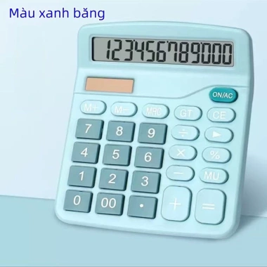 Máy tính cầm tay mini bỏ túi năng lượng mặt trời, dùng pin dự phòng, siêu nhẹ, giá chỉ 62.000₫
