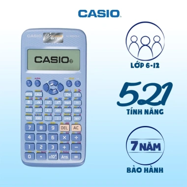 Máy Tính Casio FX-580VN X Xanh Cá Tính - Giá Ưu Đãi 858.000₫, Tính Toán Nhanh, Độ Chính Xác Cao 3 Máy Tính Casio FX-580VN X Xanh Cá Tính - Giá Ưu Đãi 858.000₫, Tính Toán Nhanh, Độ Chính Xác Cao 3