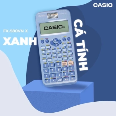 Máy Tính Casio FX-580VN X Xanh Cá Tính - Giá Ưu Đãi 858.000₫, Tính Toán Nhanh, Độ Chính Xác Cao 5 Máy Tính Casio FX-580VN X Xanh Cá Tính - Giá Ưu Đãi 858.000₫, Tính Toán Nhanh, Độ Chính Xác Cao 5