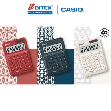 Máy tính CASIO MS-20UC Limited Japan - Nhiều màu, thiết kế sang trọng cho dân văn phòng, giá ưu đãi 233.000 VND