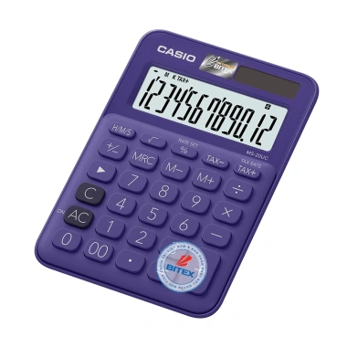 Máy tính để bàn Casio MS-20UC sắc màu chính hãng - Bảo hành 7 năm, giá 265.059₫ 6