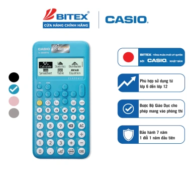 Máy tính học sinh Casio Fx-880BTG xanh, chuyên dụng lớp 6‑12, dùng phòng thi – 673.000₫