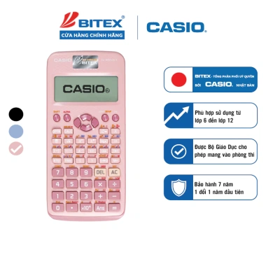 Máy tính học sinh Casio FX‑580VN X VÀ880 BTG - QR bảo hành 7 năm, giảm còn 850.000₫ (Thịnh Phát) 8