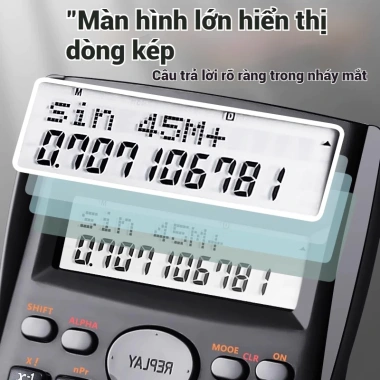 Máy Tính Học Sinh Mesibo Cấp 2-3 Tiếng Việt - Đen, Hồng, Xanh, Giá 50.600₫