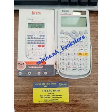 Máy tính khoa học Eras E380 chính hãng - Giảm 23% chỉ 638.000₫, đa chức năng