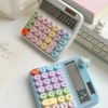 Máy tính màu Dopamine 12 chữ số - Kỹ thuật số, sạc năng lượng mặt trời, đa năng văn phòng, sinh viên - 96.000₫ 3