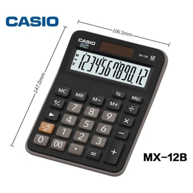 Máy tính tiền Casio MX AX DX GX12B 14B Chính hãng, Bảo hành 7 năm, 189.000₫