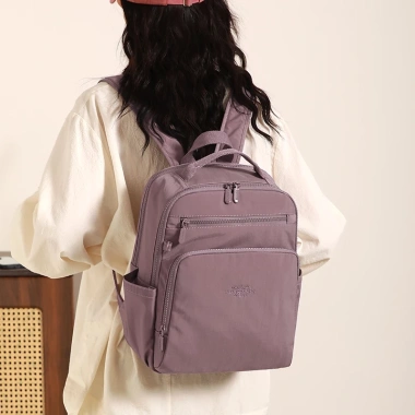 Máy tính xách tay nylon chống thấm nước, ba lô đa túi thời trang - 407.721 VND 2