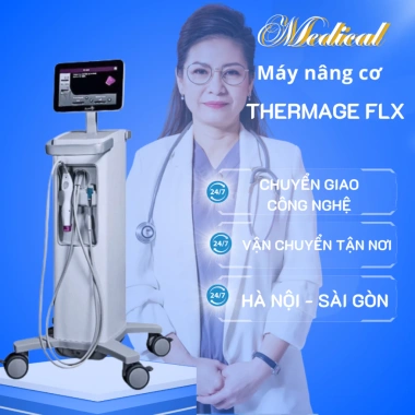 Máy trẻ hoá THERMAGE FLX - Nâng cơ, trẻ hoá da, giá chỉ 22,8 triệu, công nghệ RF siêu âm 2