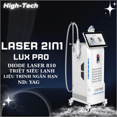 Máy triệt lông 2in1 Laser và Xoá xăm đa năng, IPL, giá chỉ 45,5 triệu 2