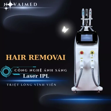 Máy Triệt Lông 360 OPT SHR Plus - Hiệu Quả Sau 2 Lần, Giá Ưu Đãi 24.8 Triệu