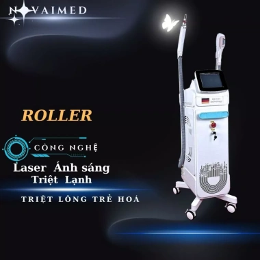 Máy triệt lông DIODE 810 Roller - Vĩnh viễn, lạnh, giá ưu đãi 18,5 triệu