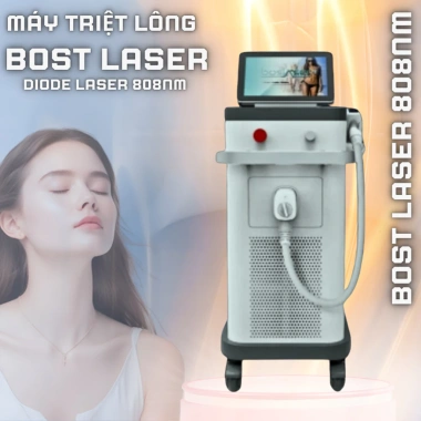 Máy triệt lông Diode laser Boslaser HR-10 - Lạnh, Vĩnh viễn, Giá ưu đãi 68.5 triệu