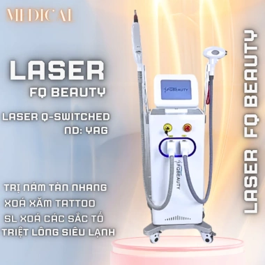 Máy Triệt Lông Diode Laser FQ Beauty 808 2in1 Xóa Xăm Giá Ưu Đãi 23.5 Triệu