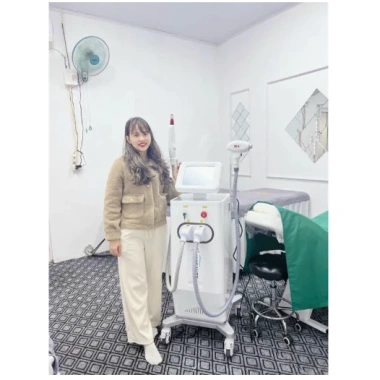 Máy Triệt Lông Diode Laser FQ Beauty 808 2in1 Xóa Xăm Giá Ưu Đãi 23.5 Triệu