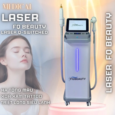 Máy Triệt Lông Diode Laser FQ Beauty 808 2in1 Xóa Xăm Giá Ưu Đãi 23.5 Triệu