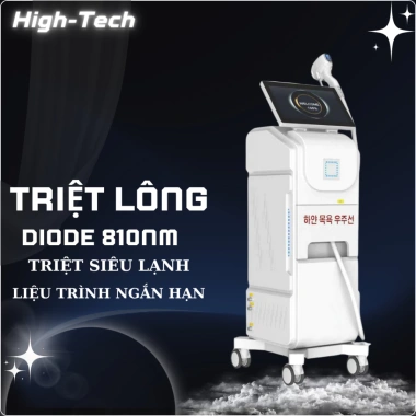 Máy triệt lông diode laser lạnh vĩnh viễn – Giá chỉ 34,2 triệu, an toàn, không đau