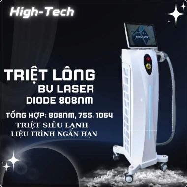 Máy triệt lông Diode laser NANJING BESTVIEW - Giá 56.5 triệu, công nghệ giảm lông nhanh