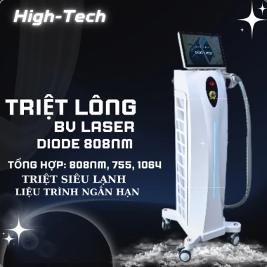Máy triệt lông Diode laser NANJING BESTVIEW - Giá 56.5 triệu, công nghệ giảm lông nhanh