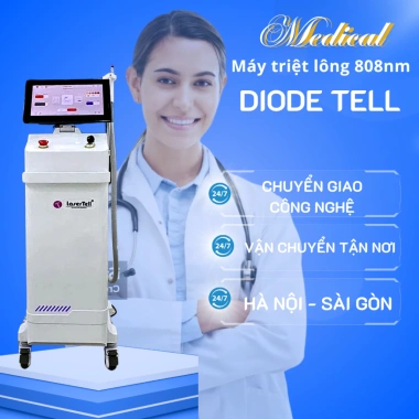 Máy triệt lông diode laser Tell vĩnh viễn - Giá chỉ 76,9 triệu, giảm 18% 2