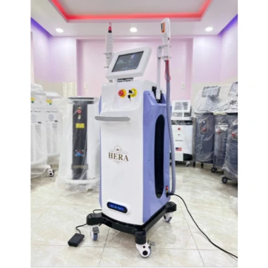 Máy Triệt Lông Hera 2in1 Tay Triệt & Trẻ Hóa Bảo hành 24 tháng Giá 18 triệu 2 Máy Triệt Lông Hera 2in1 Tay Triệt & Trẻ Hóa Bảo hành 24 tháng Giá 18 triệu 2