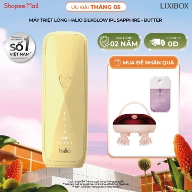 Máy Triệt Lông IPL Halio SilkGlow Cooling - Giảm Giá 23% Đến 7.005.000₫