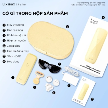 Máy Triệt Lông IPL Halio SilkGlow Cooling - Giảm Giá 23% Đến 7.005.000₫ 3 Máy Triệt Lông IPL Halio SilkGlow Cooling - Giảm Giá 23% Đến 7.005.000₫ 3