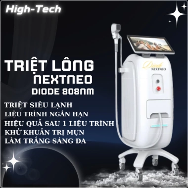 Máy triệt lông lạnh Nextneo Diode Laser – An toàn, hiệu quả, giảm giá 20% còn 82,5 triệu