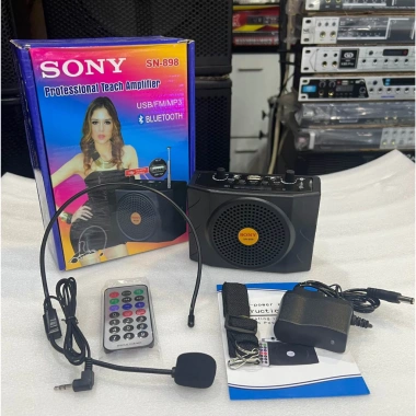 Máy trợ giảng Sony SN-898 Bluetooth - Nhỏ gọn, tiện lợi, 300.000₫ (giá gốc 390.000)