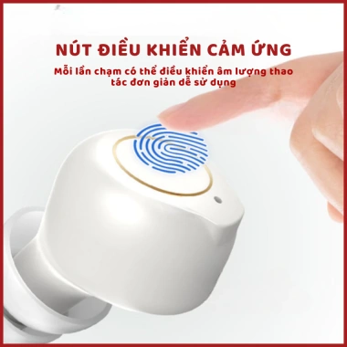 Máy trợ thính không dây siêu nhỏ Goodmi GM-305 - Tai nghe cảm ứng CHÍNH HÃNG, giá 1,025k
