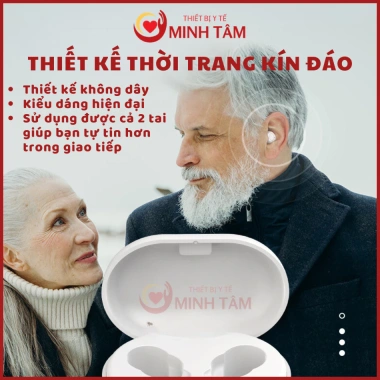 Máy trợ thính không dây siêu nhỏ Goodmi GM-305 - Tai nghe cảm ứng CHÍNH HÃNG, giá 1,025k 8 Máy trợ thính không dây siêu nhỏ Goodmi GM-305 - Tai nghe cảm ứng CHÍNH HÃNG, giá 1,025k 8