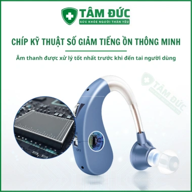 Máy trợ thính VHP-1.204 cho người già - Tai nghe mã hoá âm thanh, giảm giá 720.000₫
