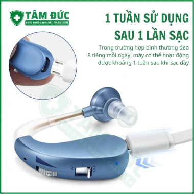 Máy trợ thính VHP-1.204 cho người già - Tai nghe mã hoá âm thanh, giảm giá 720.000₫ 6 Máy trợ thính VHP-1.204 cho người già - Tai nghe mã hoá âm thanh, giảm giá 720.000₫ 6
