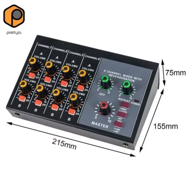 Máy trộn 8 kênh âm thanh nhỏ gọn cho micrô - Giảm 22% DJ sân khấu, 654.500₫ 5 Máy trộn 8 kênh âm thanh nhỏ gọn cho micrô - Giảm 22% DJ sân khấu, 654.500₫ 5