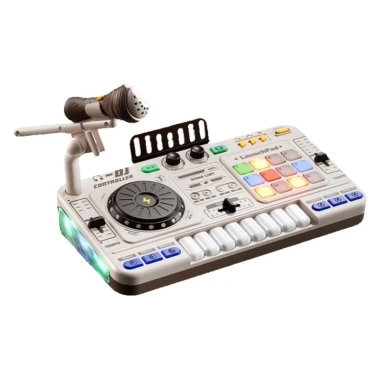 Máy trộn DJ trẻ em Hrtyvhin Ghi âm, hiệu ứng âm thanh, tạo nhạc, giá chỉ 726.844 VND