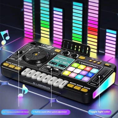 Máy trộn DJ trẻ em Hrtyvhin Ghi âm, hiệu ứng âm thanh, tạo nhạc, giá chỉ 726.844 VND