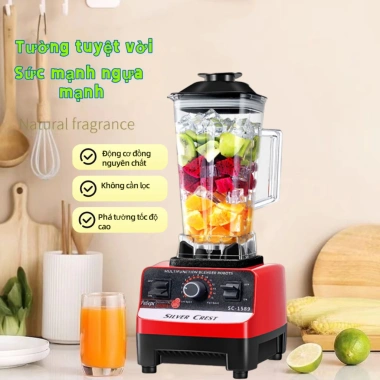 Máy trộn thực phẩm đa năng, ép trái cây, nghiền thịt cá, rau - Cốc đôi, giá 541k 2