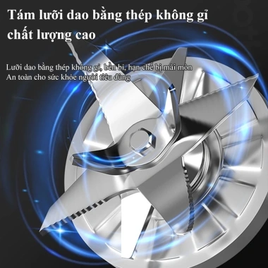 Máy trộn thực phẩm đa năng, ép trái cây, nghiền thịt cá, rau - Cốc đôi, giá 541k 5