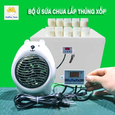 Máy ủ sữa chua công nghiệp dùng thùng xốp – Giá 65.000đ, năng suất cao, tiết kiệm điện