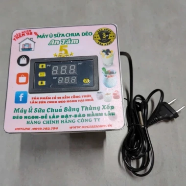 Máy ủ sữa chua thùng xốp - tặng ổ cắm hẹn giờ, làm sữa chua ngon tại nhà, 500k 6