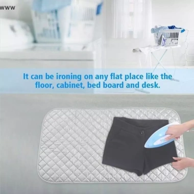 Máy ủi di động nhỏ gọn, mat bàn du lịch, tích hợp sấy và giặt, giá chỉ 73.606 VND