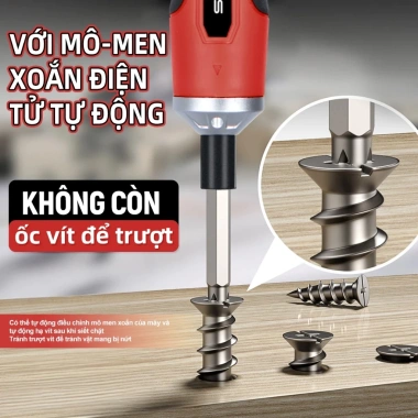 Máy Vặn Ốc Vít Điện 4.0V 350rpm Đầu 6.35mm - Giá 95.000, Tặng Hộp Phụ Kiện 2