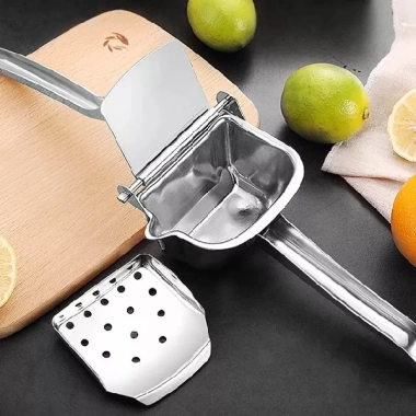 Máy vắt cam cầm tay nhôm siêu bền, chống gỉ sét - ép nước rau củ, hoa quả, trái cây
